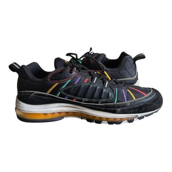 Nike Air Max 98 Martin Multicolor Sneakers Size 13 Men's Running BV0989-023 - Picture 7 of 9